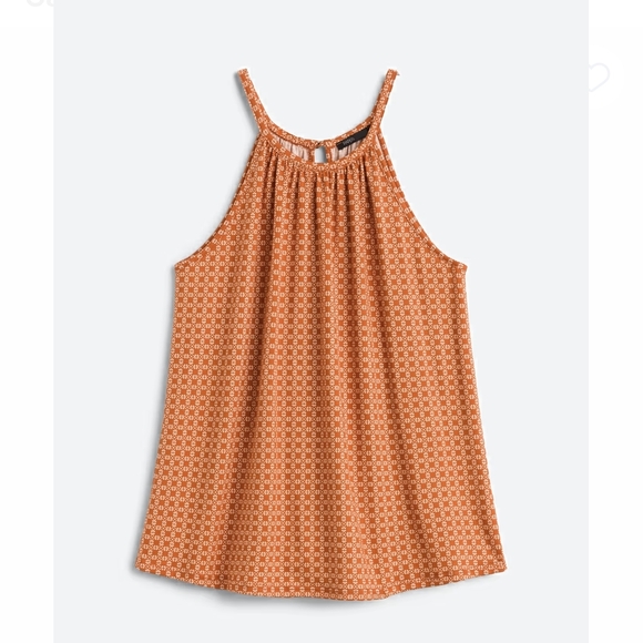 Papermoon Terracotta Sleeveless Tank Top - Picture 1 of 4